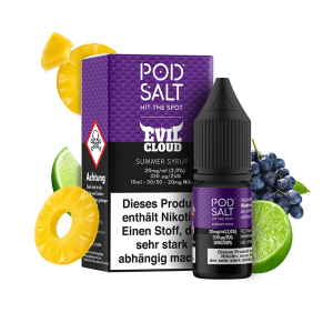 Pod Salt Fusion - Summer Syrup Liquid 10ml 20mg/ml NicSalt