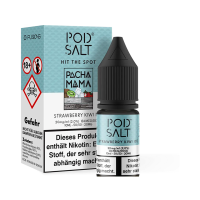 Pod Salt Fusion - Strawberry Kiwi Ice NicSalt Liquid 10ml 20mg/ml
