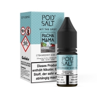 Pod Salt Fusion - Strawberry Kiwi Ice NicSalt Liquid 10ml 11mg/ml