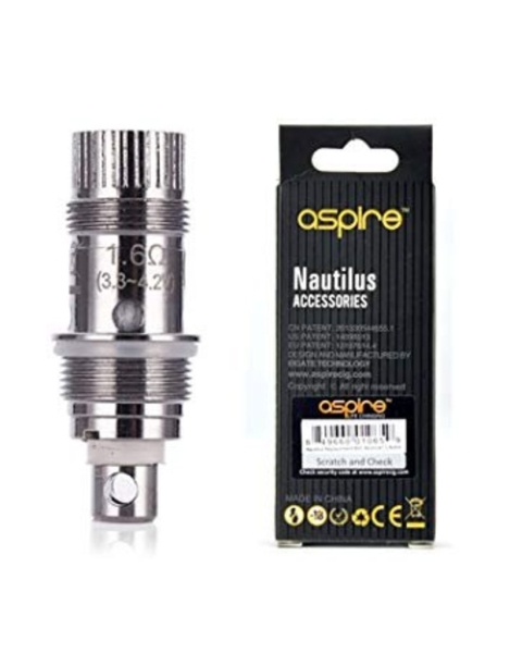 Aspire - Nautilus Verdampferköpfe 1,6 Ohm