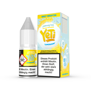 YETI NicSalt - Lemonade Liquid 10ml 20mg