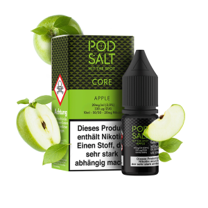 Pod Salt Core - Apple NicSalt Liquid 10ml 20mg/ml