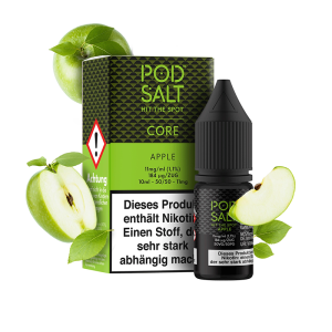 Pod Salt Core - Apple NicSalt Liquid 10ml 11mg/ml