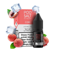 Pod Salt Core - Lychee Ice NicSalt Liquid 10ml 11mg/ml