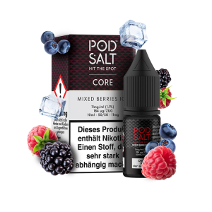 Pod Salt Core - Mixed Berries Ice NicSalt Liquid 10ml...