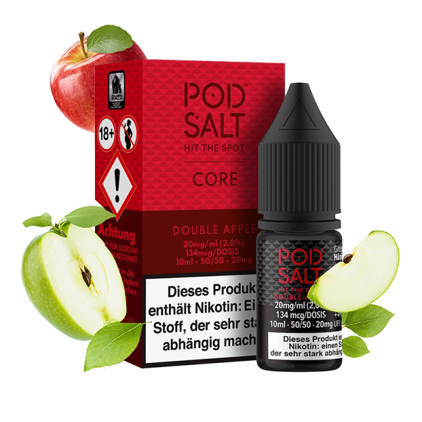 Pod Salt Core - Double Apple NicSalt Liquid 10ml 20mg/ml