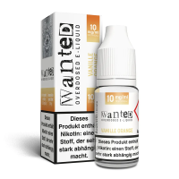 Wanted - Vanille Orange NicSalt Liquid 10ml 10mg/ml