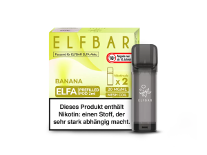 ELF Bar - ELFA Banane Pod 20mg/ml