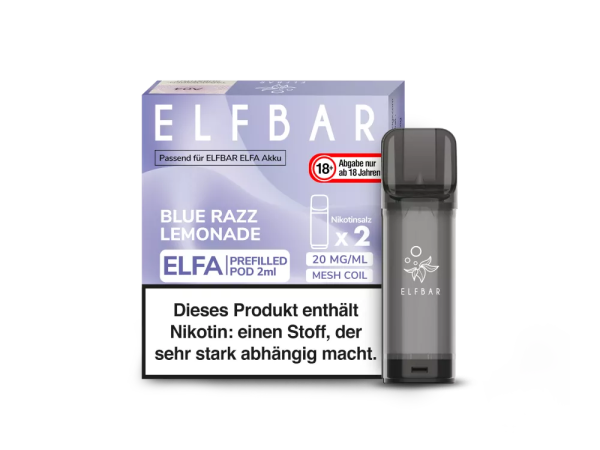 ELF Bar - ELFA Blue Razz Lemonade Pod 20mg/ml