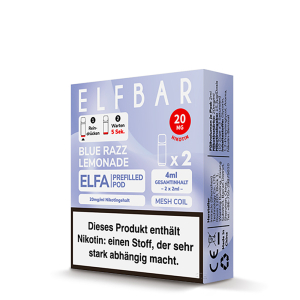 ELF Bar - ELFA Blue Razz Lemonade Pod 20mg/ml