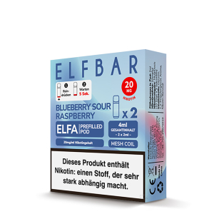 ELF Bar - ELFA Blueberry Sour Raspberry Pod 20mg/ml