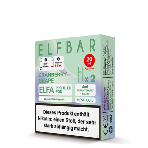 ELF Bar - ELFA Cranberry Grape Pod 20mg/ml
