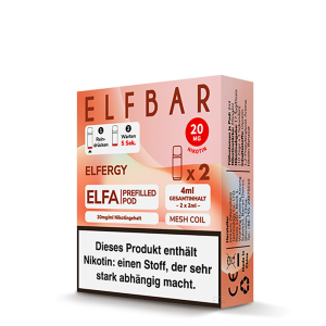 ELF Bar - ELFA Elfergy Pod 20mg/ml