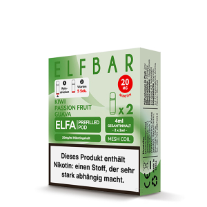 ELF Bar - ELFA Kiwi Passionfruit Guava Pod 20mg/ml