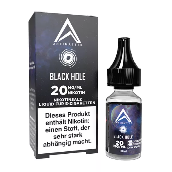 Antimatter Nic Salt - Black Hole Liquid 10ml 20mg/ml