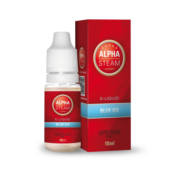 Alpha-Steam - Blue Ice Liquid 10ml 12mg/ml