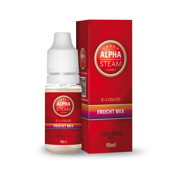 Alpha-Steam - Frucht Mix Liquid 10ml 6mg/ml