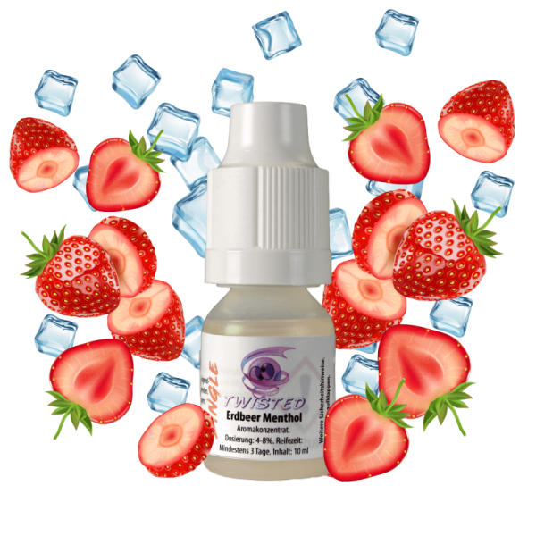 Twisted - Erdbeer Menthol Aroma 10ml