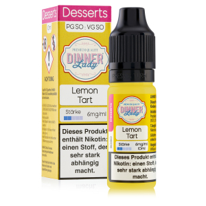Dinner Lady - Lemon Tart Liquid 10ml 6mg/ml
