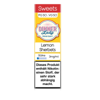 Dinner Lady - Lemon Sherbets Liquid 10ml 3mg/ml