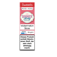 Dinner Lady - Watermelon Slices Liquid 10ml 12mg/ml