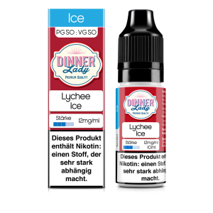 Dinner Lady - Lychee Ice Liquid 10ml 12mg/ml