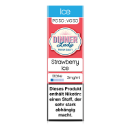Dinner Lady - Strawberry Ice Liquid 10ml 3mg/ml