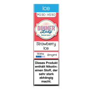 Dinner Lady - Strawberry Ice Liquid 10ml 12mg/ml