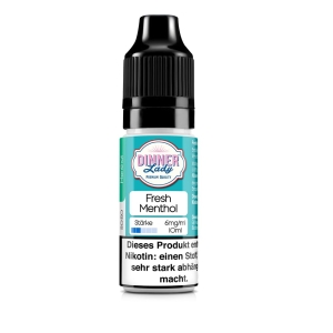Dinner Lady - Fresh Menthol Liquid 10ml 6mg/ml