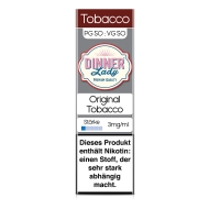 Dinner Lady - Original Tobacco Liquid 10ml 3mg/ml