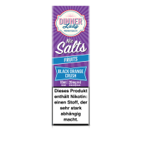Dinner Lady Nic Salt - Black Orange Crush Liquid 10ml 20mg/ml