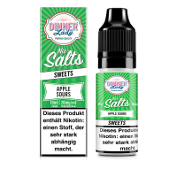 Dinner Lady Nic Salt - Apple Sours Liquid 10ml 20mg/ml