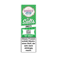 Dinner Lady Nic Salt - Apple Sours Liquid 10ml 20mg/ml
