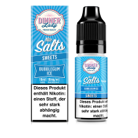 Dinner Lady Nic Salt - Bubblegum Ice Liquid 10ml 10mg/ml
