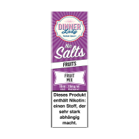 Dinner Lady Nic Salt - Fruit Mix Liquid 10ml 20mg/ml