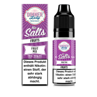 Dinner Lady Nic Salt - Fruit Mix Liquid 10ml 10mg/ml