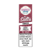 Dinner Lady Nic Salt - Berry Tobacco Liquid 10ml 20mg/ml