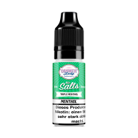 Dinner Lady Nic Salt - Triple Menthol Liquid 10ml 20mg/ml