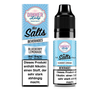 Dinner Lady Nic Salt - Blueberry Lemonade Liquid 10ml 20mg/ml