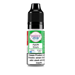 Dinner Lady - Apple Sours Liquid 10ml 6mg/ml