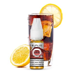 Elfliq by Elfbar Nic Salt - Cola Liquid 10ml 10mg/ml