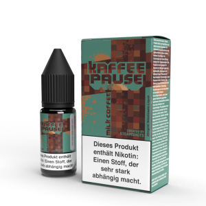 Steamshots Kaffeepause Nic Salt - Milk & Coffee...