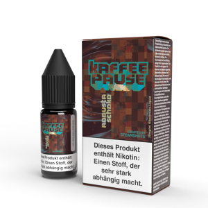 Steamshots Kaffeepause Nic Salt - Robusta Schoko Liquid...