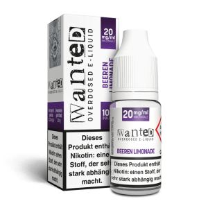 Wanted - Beeren Limonade NicSalt Liquid 10ml 20mg/ml