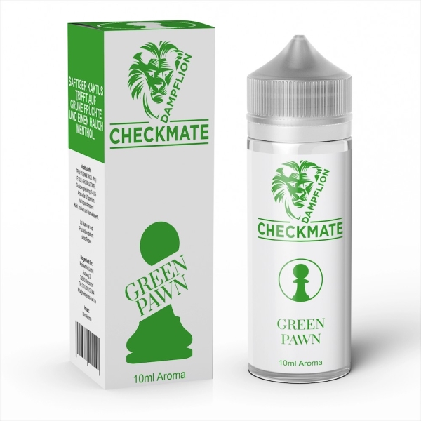 Dampflion Checkmate - Green Pawn Aroma 10ml Longfill
