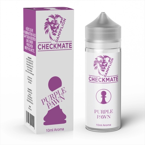 Dampflion Checkmate - Purple Pawn Aroma 10ml Longfill