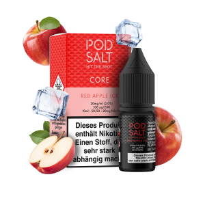 Pod Salt Core - Red Apple Ice Liquid 10ml 20mg/ml