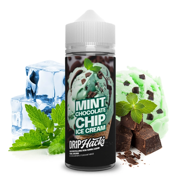 Drip Hacks - Mint Chocolate Ice Cream Aroma 10ml Longfill