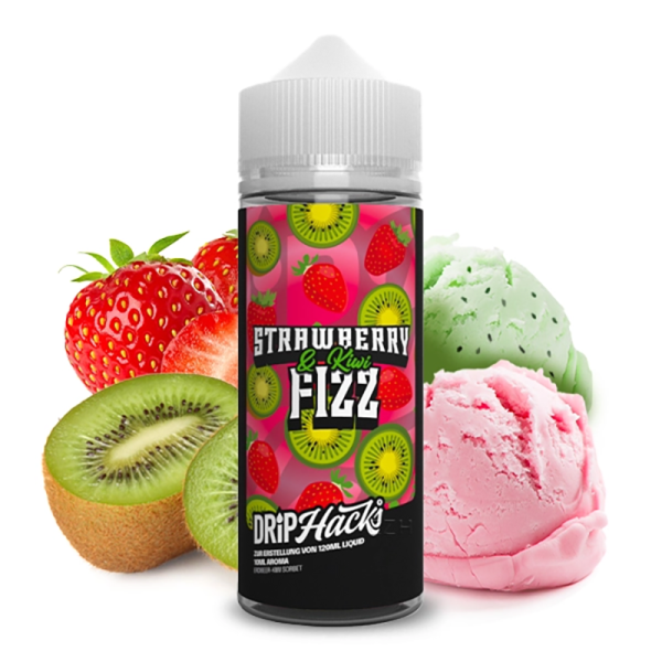 Drip Hacks - Strawberry Kiwi Fizz Aroma 10ml Longfill