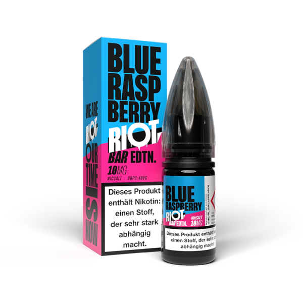 Riot Squad BAR EDTN - Blue Raspberry Liquid 10ml 10mg/ml